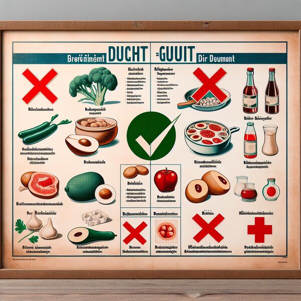Ernährung bei Gicht: Was ist erlaubt und was nicht?